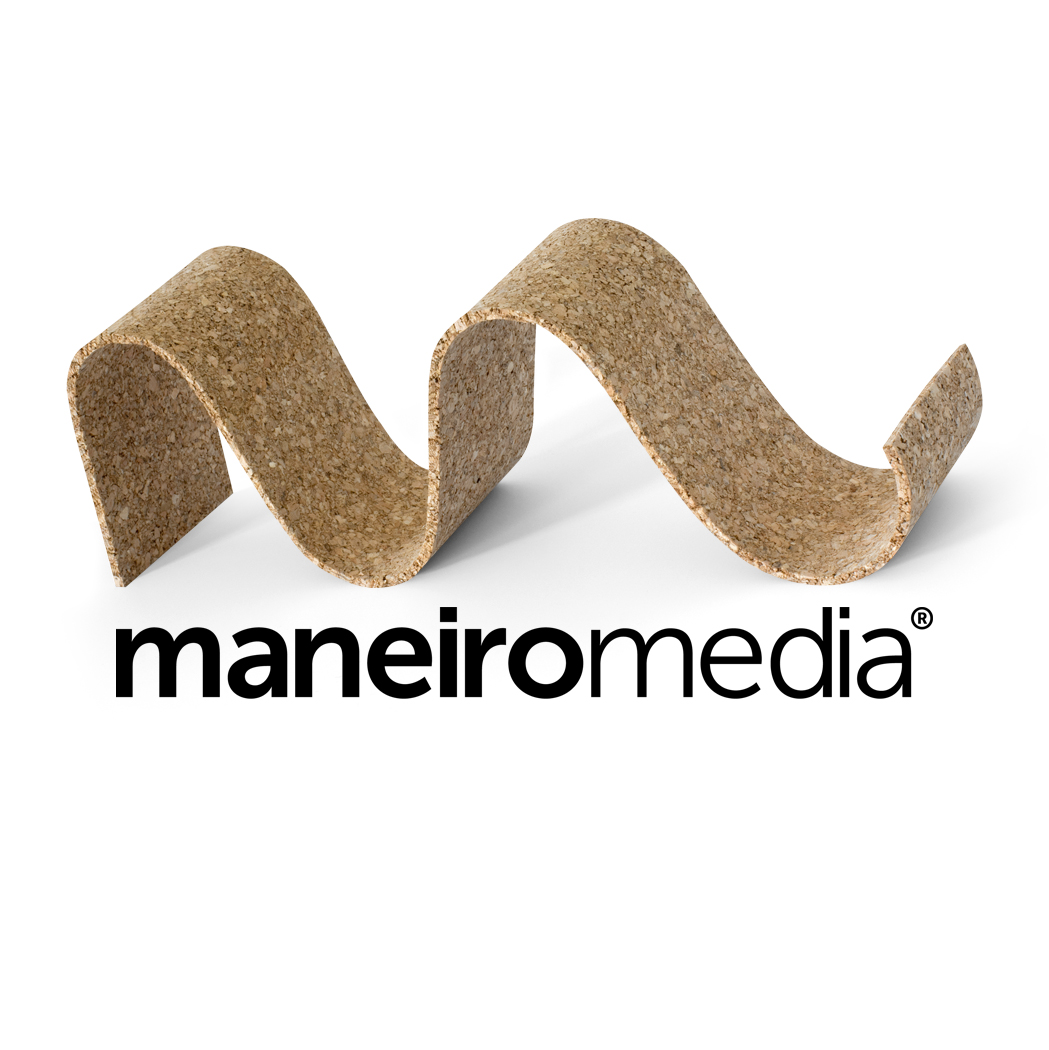 Diseño logotipo MANEIRO MEDIA
